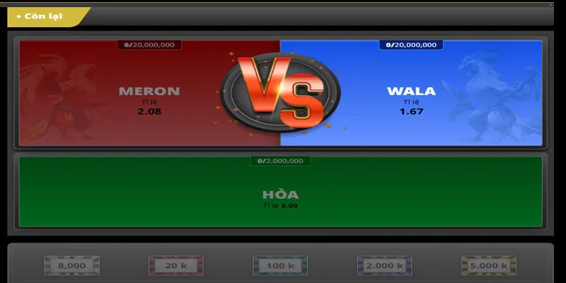 Các hình thức đá gà máu lửa tích hợp tại FO88